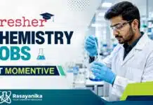 Junior Team Member Jobs at Momentive | Jobs in Chennai Explore Fresher Chemistry jobs with Momentive Careers for the Junior Team Member – Manufacturing role in Chennai.