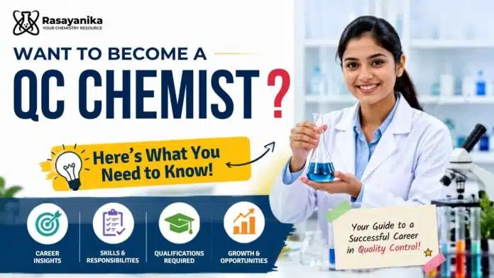 Looking for QC Chemist Jobs? 🧪 Explore quality control chemist jobs, QC chemist salary, QC jobs for chemistry freshers, and the QC laboratory skills you need to build a successful career in quality control.