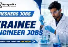 NNE Trainee Engineer Jobs | Freshers Job Opportunity in Bengaluru NNE trainee engineer jobs are open in Bengaluru for fresh graduates in mechanical, chemical, or related engineering disciplines. Apply now.