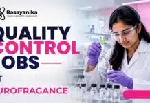 Quality Control Jobs at Eurofragance | Jobs in Mumbai Explore Quality Control with Eurofragance Careers. Chemistry graduates with relevant fragrance industry experience can apply for this role.