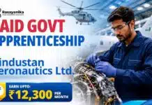 HAL Apprenticeship 2026 | Paid Govt Vacancy for Apprentice Posts HAL Apprenticeship 2026 Govt Vacancy for Graduate, Diploma and BSc Chemistry candidates at HAL Nasik