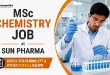 Sun Pharma Hiring API Production Officer | Chemistry Graduates Apply Now MSc Chemistry Job at Sun Pharma | API Production Officer Role