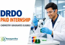Govt Paid Internship at DRDO | Chemistry Graduates Eligible DRDO Paid Internship Opportunity at Solid State Physics Laboratory