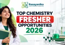Top 7 Chemistry Fresher Opportunities – Latest Jobs, Trainee Roles & Apprenticeships Top Chemistry Fresher Opportunities 2026