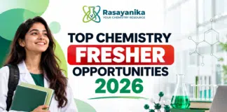 Top 7 Chemistry Fresher Opportunities – Latest Jobs, Trainee Roles & Apprenticeships Top Chemistry Fresher Opportunities 2026