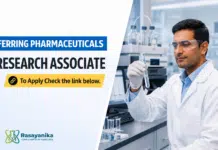Research Associate Job at Ferring | Chemistry Graduates Apply Now MSc Chemistry Job at Ferring | Research Associate Job