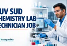 Chemistry Lab Technician Job at TUV SUD | Apply Now Chemistry Lab Technician Job at TUV SUD in Tirupur