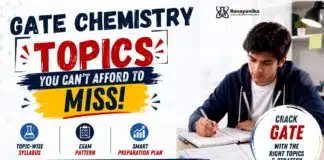 GATE Chemistry Syllabus 2027: Topic-Wise Syllabus, Exam Pattern & Preparation Plan GATE Chemistry Syllabus 2027: Topic-Wise Syllabus, Exam Pattern & Preparation Plan