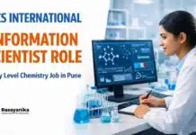 Freshers Chemistry Job at ACS International | Information Scientist Role Freshers Chemistry Job at ACS International | Information Scientist Role
