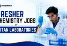 Fresher Chemistry Jobs at Titan Labs | Trainee Role Apply Now Fresher Chemistry Jobs – Titan Laboratories Recruitment for MSc Chemistry freshers in Navi Mumbai