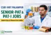 Chemistry Project Posts at CSIR-IHBT | Earn up to ₹42,000/- pm Chemistry Project Posts at CSIR-IHBT Palampur | Senior-PAT / PAT-I Walk-ins 21 Sep | Natural Dyes & Chrome-Free Leather | Earn Rs 25,000–42,000/- + HRA
