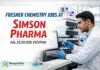 Fresher Chemistry Jobs at SimSon Pharma | Jobs in Mumbai Fresher Chemistry Jobs at SimSon Pharma