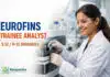 Freshers Trainee Role at Eurofins | Apply Now Freshers Trainee Role at Eurofins | Apply Now