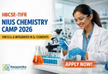 NIUS Chemistry 2026 at HBCSE-TIFR for BSc & Integrated MSc Students | Apply Now NIUS Chemistry 2026 at HBCSE-TIFR for BSc & Integrated MSc Students | Apply Now