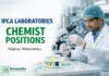 Ipca Laboratories Hiring Chemist Positions | Apply Now Ipca Laboratories Hiring Chemist Positions | Apply Now