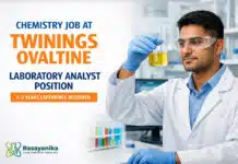BSc Chemistry Job at Twinings Ovaltine | Laboratory Analyst Job Chemistry Job at Twinings Ovaltine: apply for the Laboratory Systems & QFS Analyst role in India. Graduates with experience can apply.