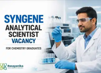Scientist Vacancy at Syngene | Chemistry Graduates Apply Now Scientist Vacancy at Syngene | Chemistry Graduates Apply Now