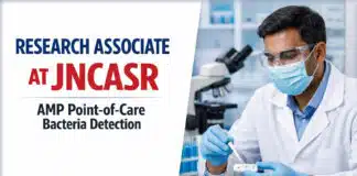 Govt Research Job JNCASR | Earn up to ₹75,400 per month. Research Associate at JNCASR | AMP Point-of-Care LPS / Gram-Negative Bacteria Detection | Apply by 25 Sep | Earn Rs 58,000/- + 30% HRA
