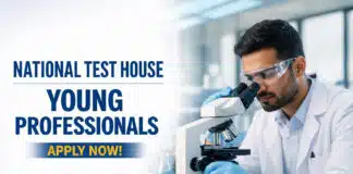 Govt Chemistry Job Vacancies at National Test House | Earn up to ₹70,000/- per month National Test House Invites Applications for Young Professionals