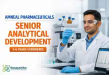 Chemistry jobs at Amneal | Executive Jobs in Ahmedabad Senior Executive, Analytical Development at Amneal Ahmedabad | 3-6 yrs