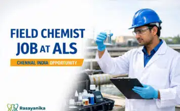 Field Chemist Role at ALS | Apply Now Field Chemist Role at ALS | Apply Now