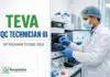 Quality Control Technician Job at Teva | Apply Now QC Technician III Nitrosamine at Teva Goa | 3–5 Yrs