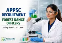 ₹1.37 Lakh Govt Job Alert! APPSC Recruitment for Chemistry Graduates ₹1.37 Lakh Govt Job Alert! APPSC Recruitment for Chemistry Graduates