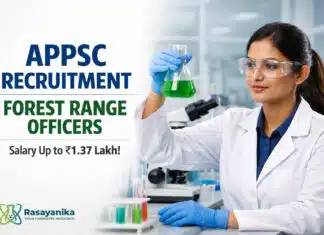 ₹1.37 Lakh Govt Job Alert! APPSC Recruitment for Chemistry Graduates ₹1.37 Lakh Govt Job Alert! APPSC Recruitment for Chemistry Graduates