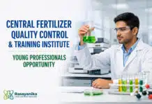 Young Professionals at Central Fertilizer Quality Control & Training Institute Young Professionals at Central Fertilizer Quality Control & Training Institute