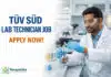 Lab Technician Job at TÜV SÜD | Apply Now Lab Technician Job at TÜV SÜD | Apply Now
