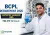 ₹86,570 Pay Scale! BCPL Recruitment 2026 for Chemistry Graduates ₹86,570 Pay Scale! BCPL Recruitment 2026 for Chemistry Graduates