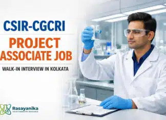 Govt Research job at CSIR-CGCRI | Walk-in Interview Govt Research job at CSIR-CGCRI | Walk-in Interview