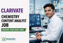 Chemistry Freshers Job at Clarivate | Apply Now Chemistry Freshers Job at Clarivate | Apply Now