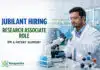 Jubilant Hiring Chemistry Graduates | Research Associate Role Jubilant Hiring Chemistry Graduates | Research Associate Role