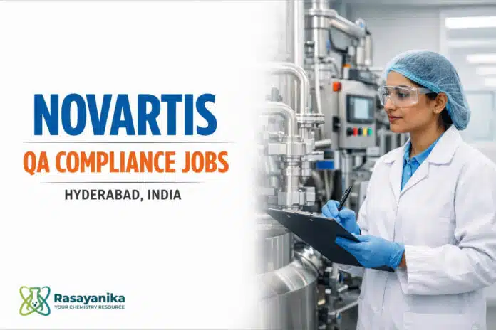 Chemistry Jobs at Novartis | QA Compliance Role | Apply Now Chemistry Jobs at Novartis | QA Compliance Role | Apply Now