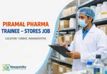 Freshers Job at Piramal | Chemistry Graduates Apply Now Freshers Job at Piramal | Apply Now