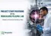 Project Staff at IISc Bengaluru Plasma Lab CST | Chem / Env Project Staff at IISc Bengaluru Plasma Lab CST | Chem / Env