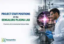 Project Staff at IISc Bengaluru Plasma Lab CST | Chem / Env Project Staff at IISc Bengaluru Plasma Lab CST | Chem / Env
