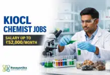 Govt Chemist Jobs at KIOCL | Salary up to ₹52,000/Month Govt Chemist Jobs at KIOCL | Salary up to ₹52,000/Month