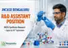 Chemistry R&D Assistant at JNCASR Bengaluru | MOFs Synthesis Chemistry R&D Assistant at JNCASR Bengaluru | MOFs Synthesis | Apply by 16 Sep | Earn Rs 25,000/- + 24%