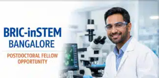 Postdoctoral Fellow at BRIC-inStem | Apply Now Postdoctoral Fellow at BRIC-inStem Bangalore | Chemical Biology & Systems Cell Biology | Apply by 9 Sep