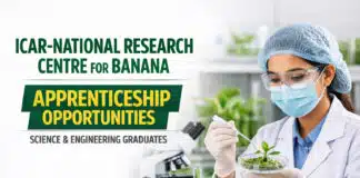 Govt Apprentices at ICAR-National Research Centre for Banana Govt Apprentices at ICAR-National Research Centre for Banana