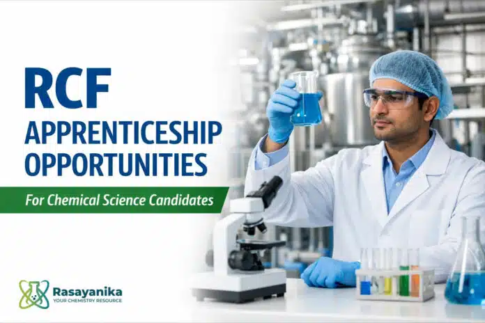 70+ Govt Vacancies Apprenticeship at RCF | Chemical Sciences Candidates Apply Now 70+ Govt Vacancies Apprenticeship at RCF | Chemical Sciences Candidates Apply Now