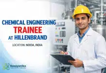 Chemical Engineering Job at Hillenbrand | Apply for Trainee Role Chemical Engineering Job at Hillenbrand | Apply for Trainee Role