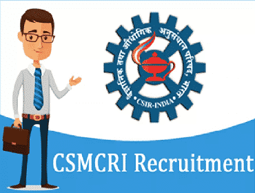 Msc Chemistry Project Research Post Vacancy @ CSIR-CSMCRI