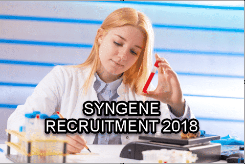 Msc Chemistry Senior Executive Post Available @ Syngene