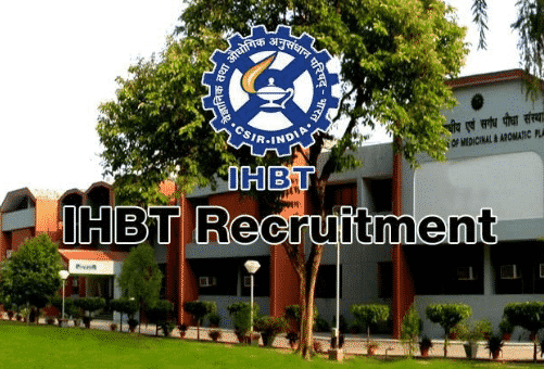 Chemistry Candidates Walk in interview @ IHBT, Himachal Pradesh