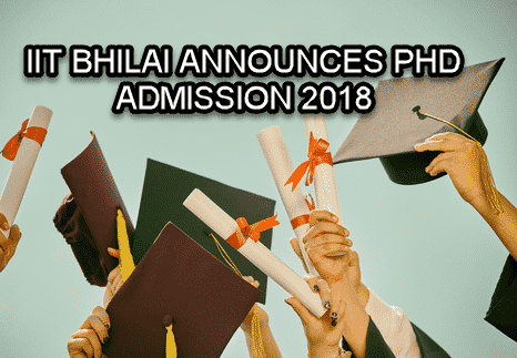 Phd Admission Notification @ IIT, Bhilai, Chemistry Candidates Can apply