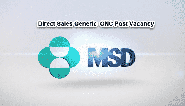 Bsc & B Pharma Jobs: Direct Sales Generic ONC Post Vacancy @ MSD