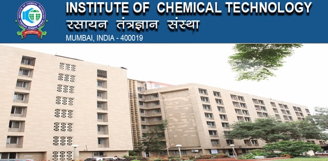 Pharma & Chemistry Research Associate Post @ ICT, Mumbai